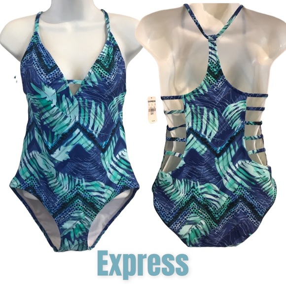 Express Other - #049 EXPRESS• One Piece -Cut Out -Swim Suit-NWT!!!